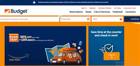 budget car rental clear